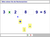 Aufgabenbild Rechnerisches Denken: Rechenkette